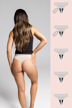 High Waisted Period G-String