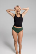 Ribbed High Rise Undies
